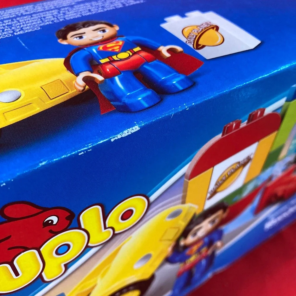 LEGO 10543 Duplo Superman Rescue Building Toy Set DC Comics Heroes 2014 Good